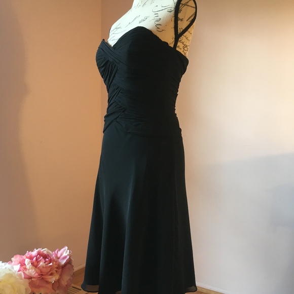 PRICE DROP! Was $72 NWOT Lovely BHWM Tea Length Gown - Picture 2 of 7